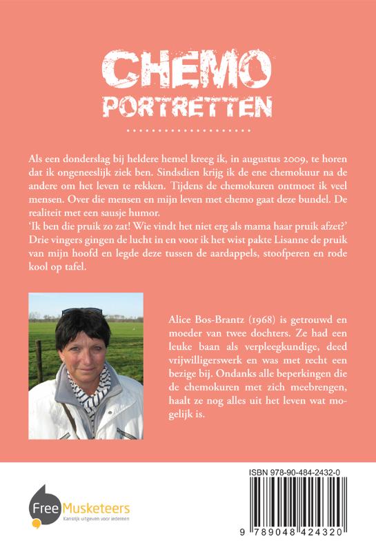 Achterkant van Chemoportretten