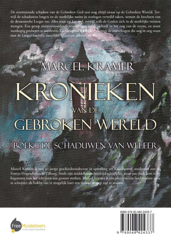 Achterkant van Kronieken van de gebroken wereld