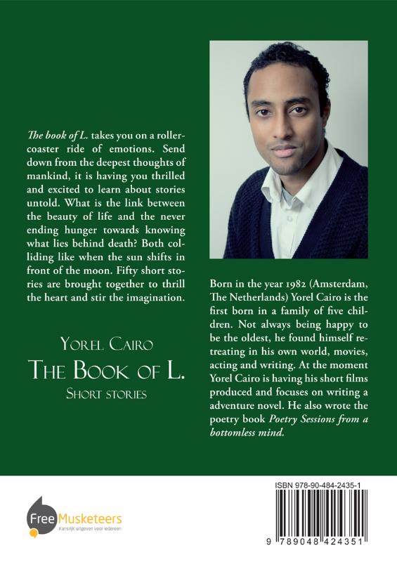 Achterkant van The Book of L