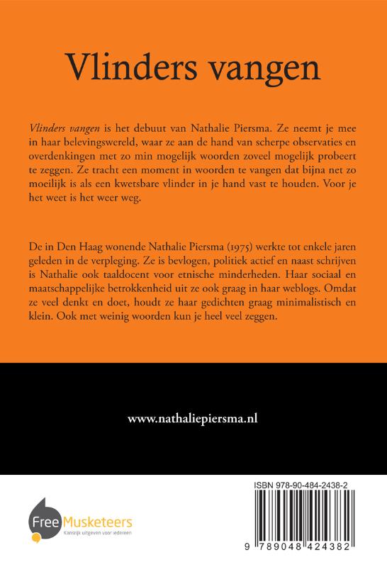 Achterkant van Vlinders vangen