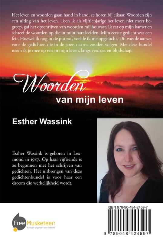 Achterkant van Woorden van mijn leven