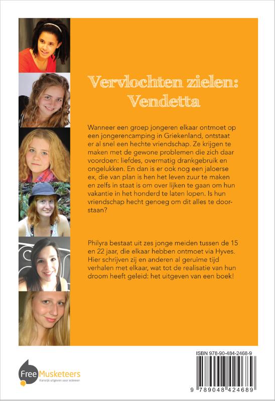 Achterkant van Vervlochten zielen: Vendetta