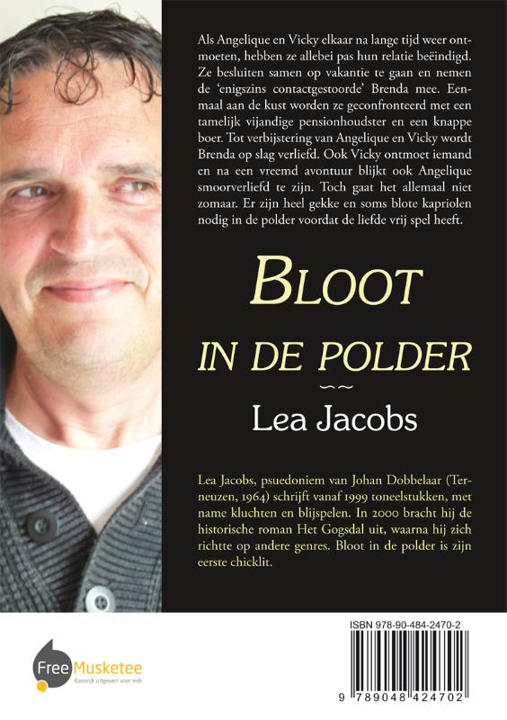 Achterkant van Bloot in de polder