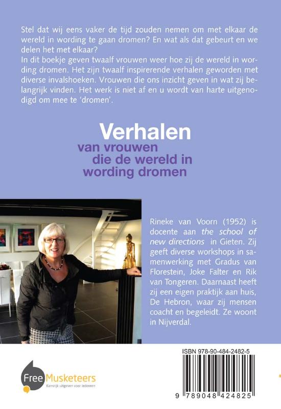 Achterkant van Verhalen van vrouwen die de wereld in wording dromen