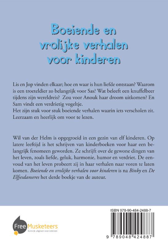 Achterkant van Boeiende en vrolijke verhalen voor kinderen
