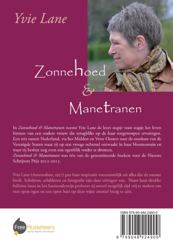 Achterkant van Zonnehoed en manetranen