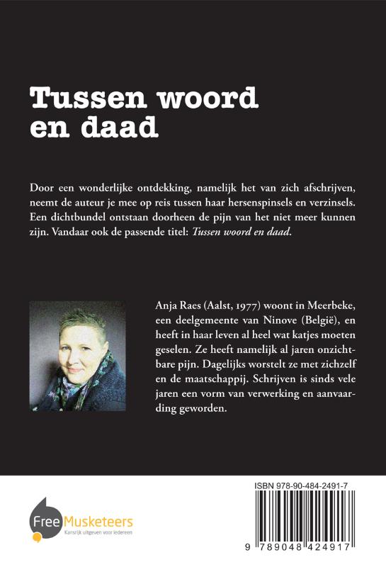 Achterkant van Tussen woord en daad