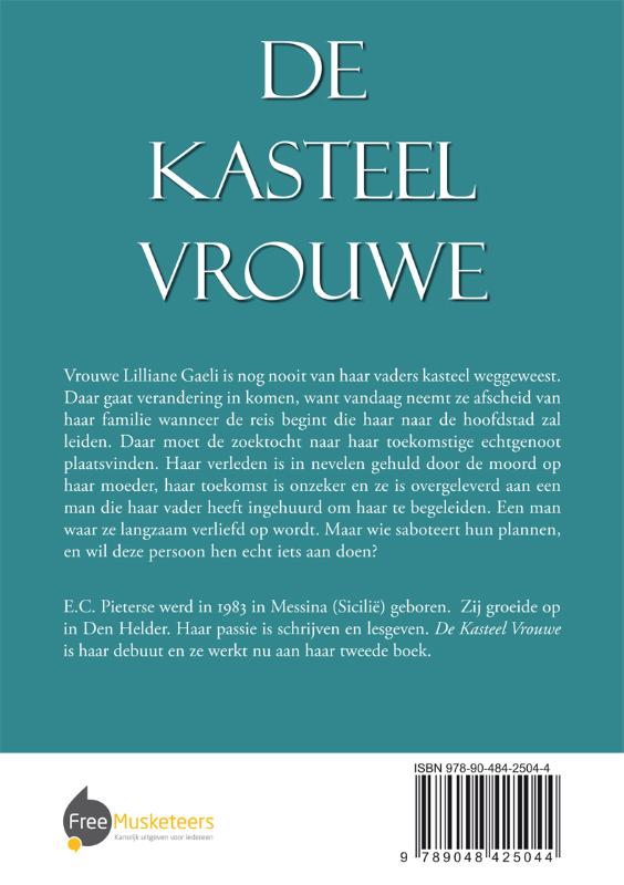 Achterkant van De kasteel vrouwe