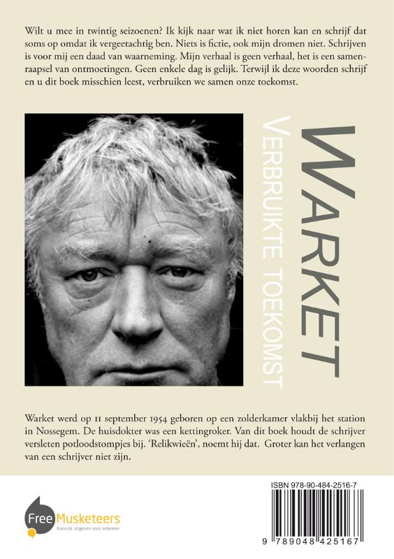 Achterkant van Verbruikte toekomst