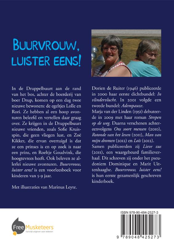 Achterkant van Buurvrouw, luister eens!