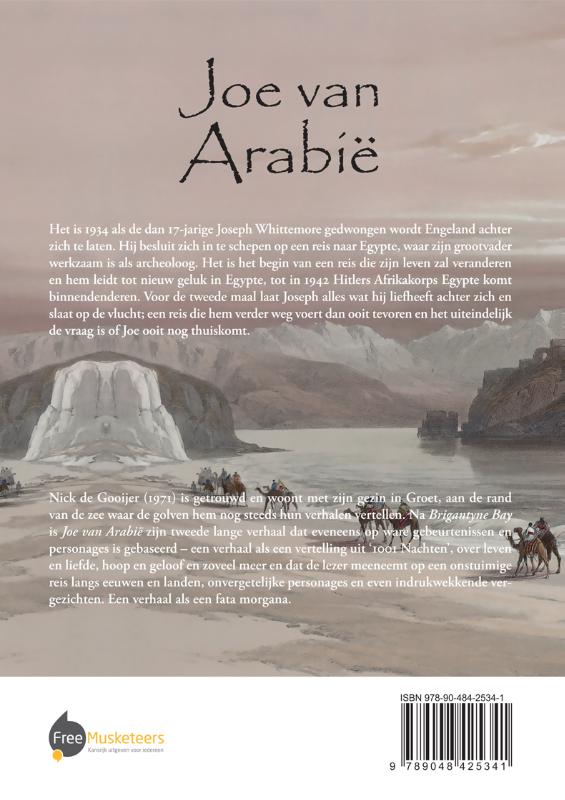 Achterkant van Joe van Arabie