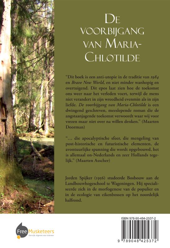 Achterkant van De voorbijgang van Maria Chlotilde