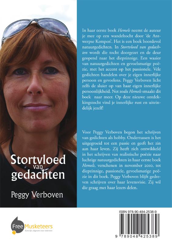 Achterkant van Stortvloed van gedachten