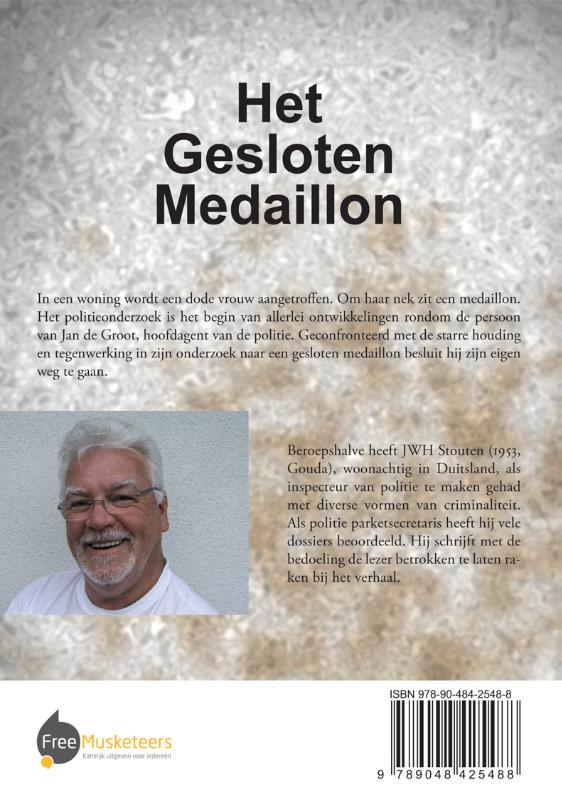 Achterkant van Het gesloten me