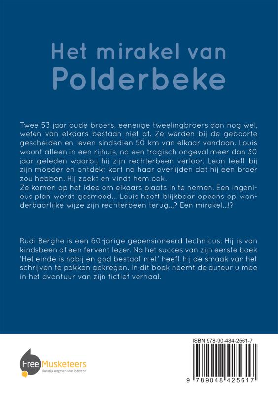 Achterkant van Het mirakel van Polderbeke