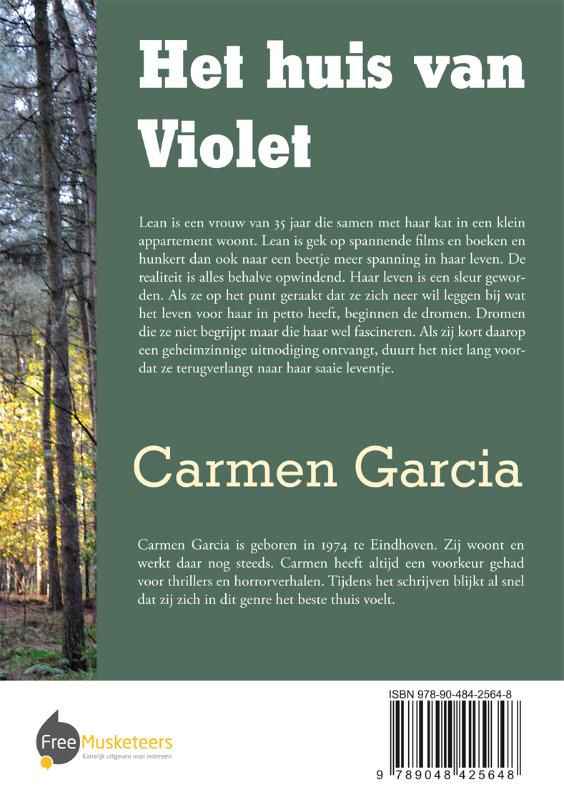 Achterkant van Het huis van Violet