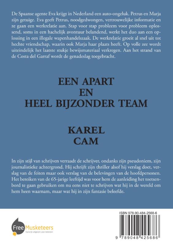 Achterkant van Een apart en heel bijzonder team
