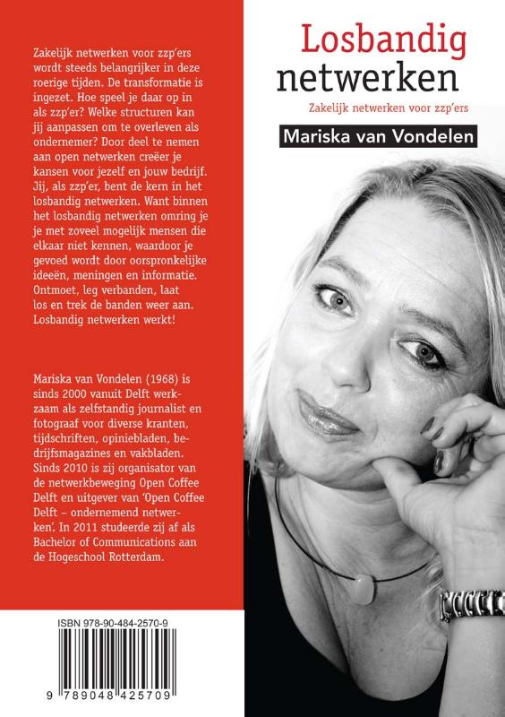 Achterkant van Losbandig netwerken