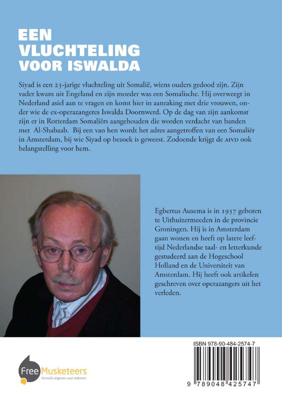 Achterkant van Een vluchteling voor Iswalda