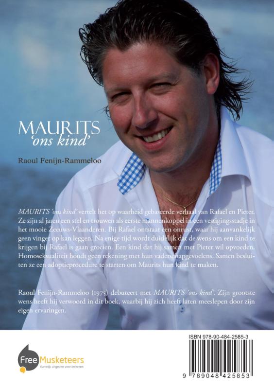Achterkant van Maurits ons kind