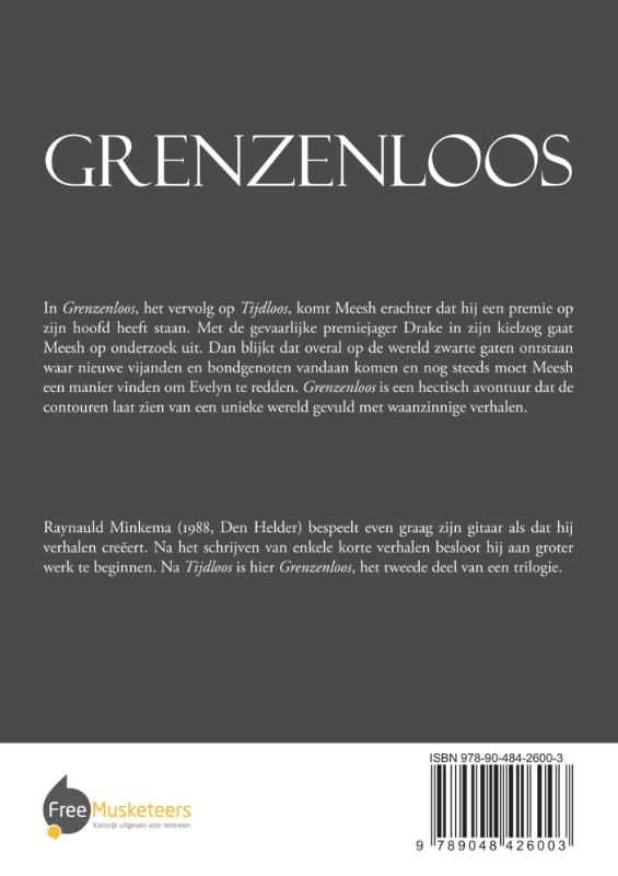 Achterkant van Grenzenloos