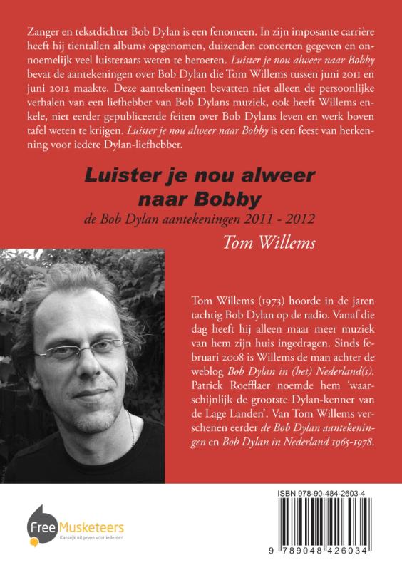 Achterkant van Luister je nou alweer naar Bobby