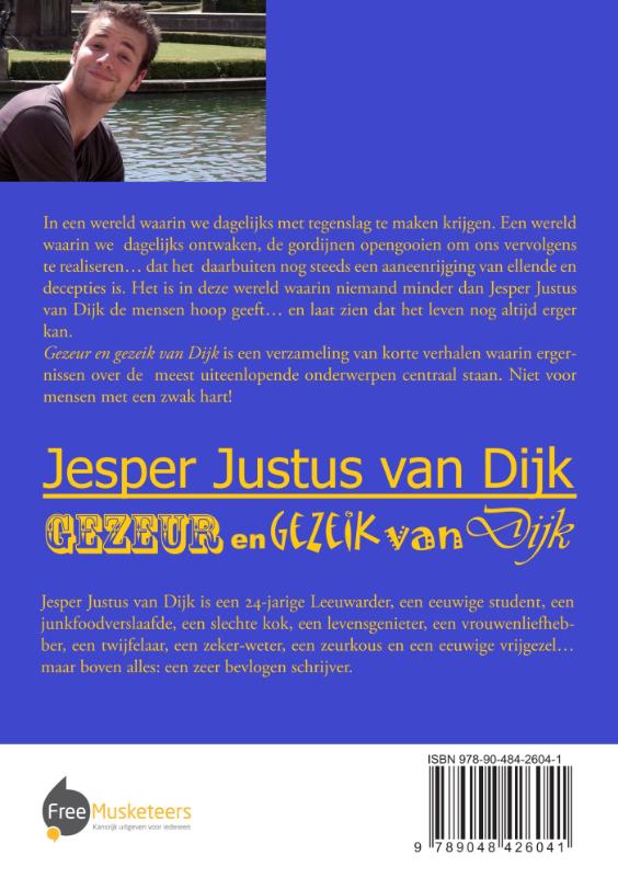 Achterkant van Gezeur en gezeik van Dijk