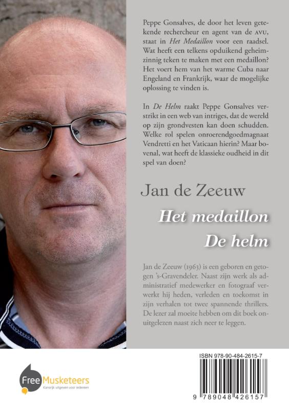 Achterkant van Het medaillon - De helm