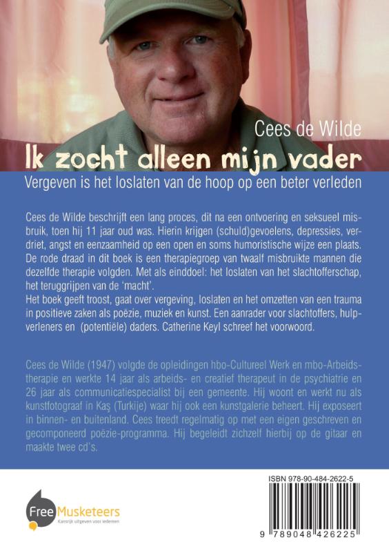 Achterkant van Ik zocht alleen mijn vader