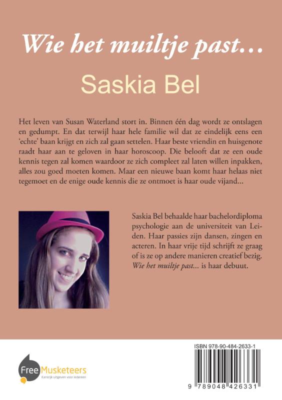 Achterkant van Wie het muiltje past
