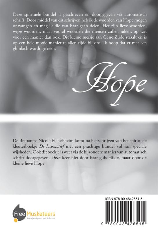 Achterkant van Hope