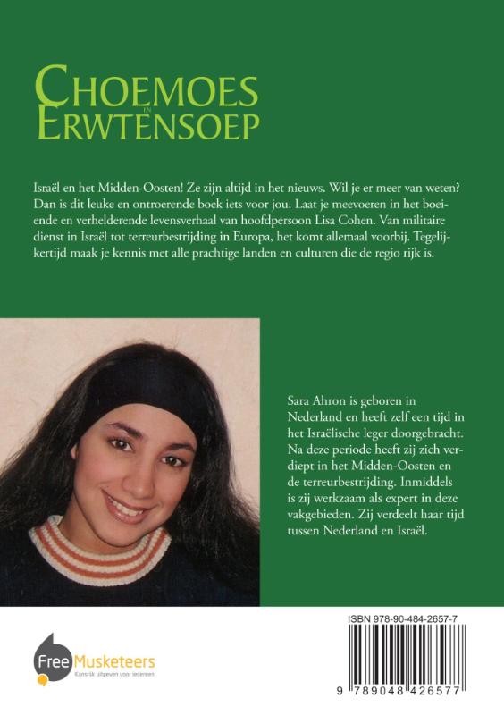 Achterkant van Choemoes en erwtensoep