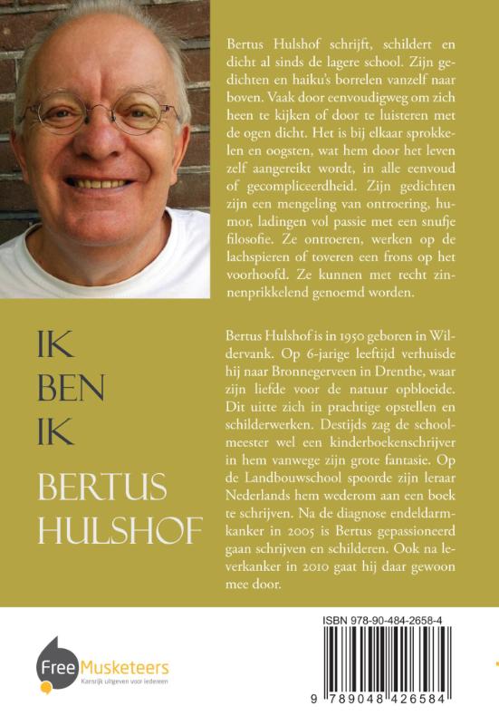 Achterkant van Ik ben ik