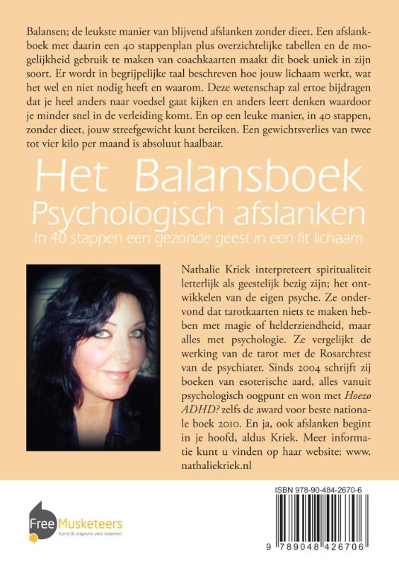 Achterkant van Het balansboek