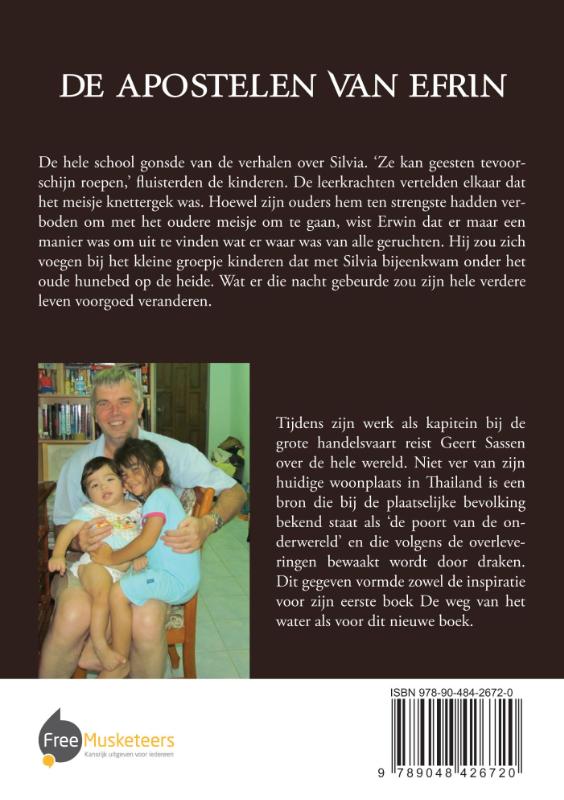 Achterkant van De apostelen van Efrin