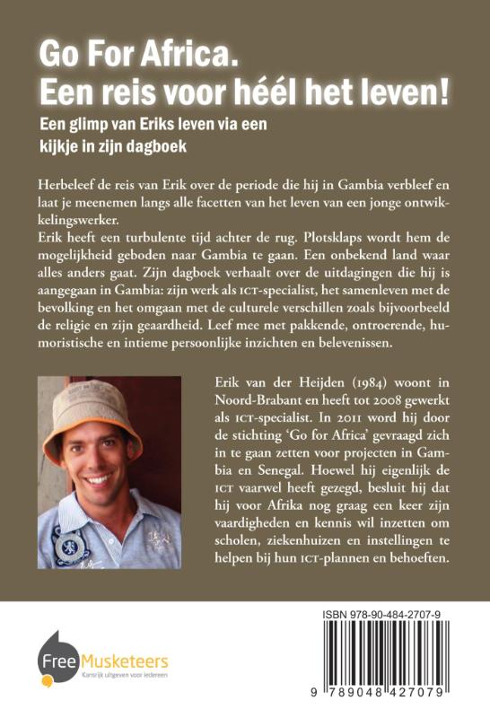 Achterkant van Go for Africa