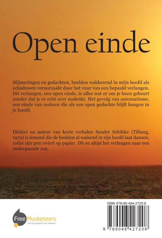 Achterkant van Open einde