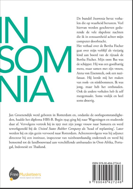 Achterkant van Insomnia