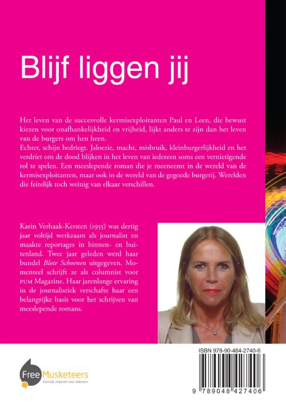 Achterkant van Blijf liggen jij