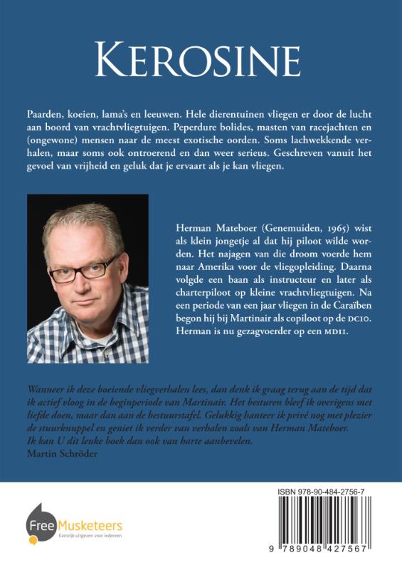 Achterkant van Kerosine