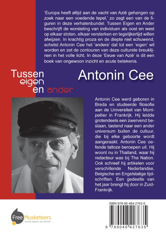 Achterkant van Tussen eigen en ander