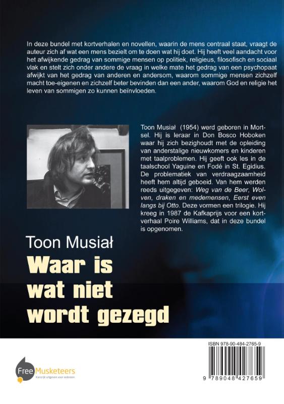 Achterkant van Waar is wat niet wordt gezegd
