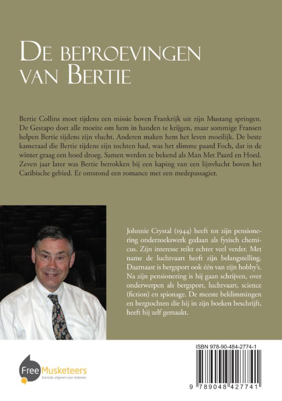 Achterkant van De beproevingen van Bertie