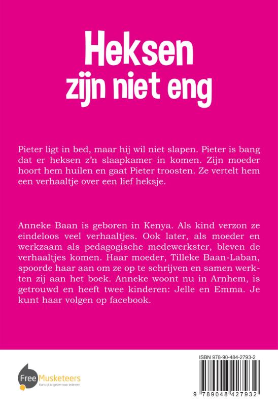 Achterkant van Heksen zijn niet eng