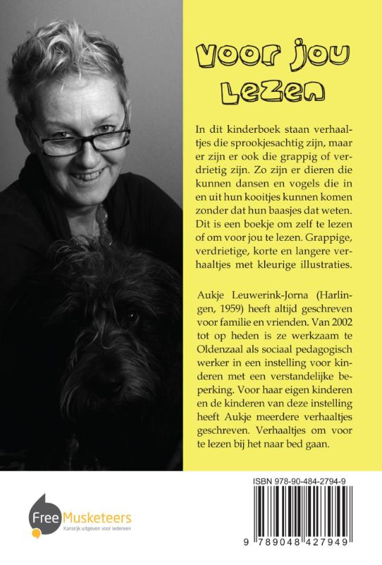 Achterkant van Voor jou lezen