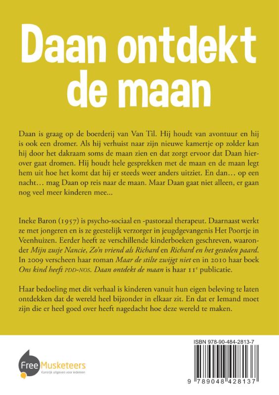 Achterkant van Daan ontdekt de maan