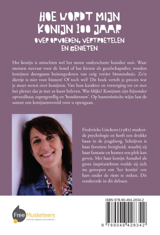 Achterkant van Hoe wordt mijn konijn 100 jaar