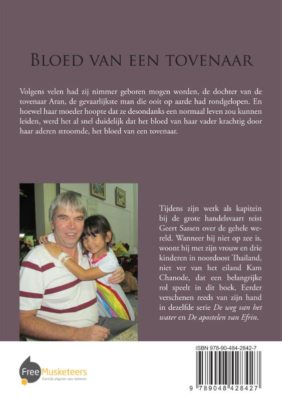 Achterkant van Bloed van een tovenaar