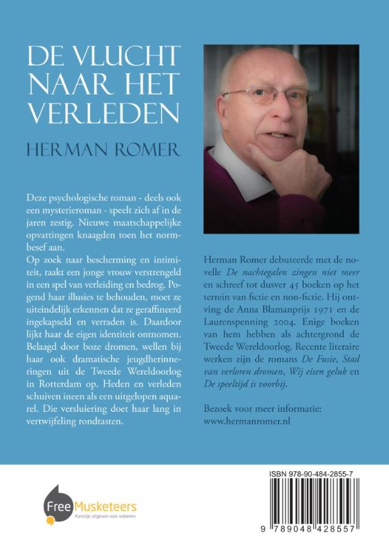 Achterkant van De vlucht naar het verleden