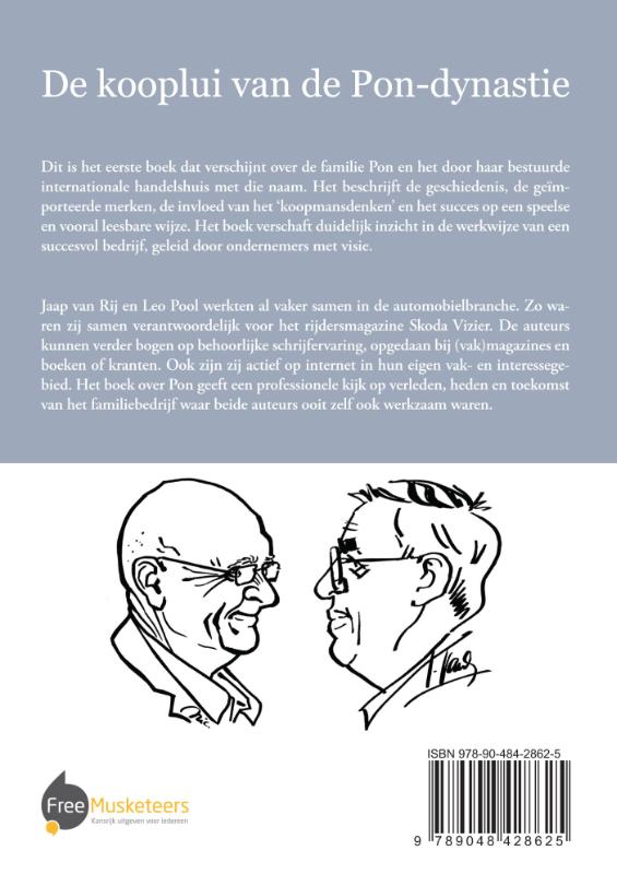 Achterkant van De kooplui van de Pon-dynastie